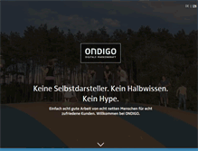 Tablet Screenshot of ondigo.de